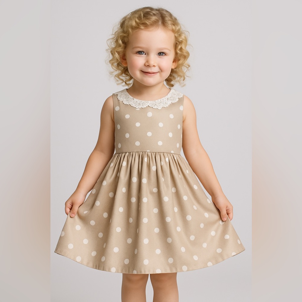 Jason Wu for Neiman Marcus x Target Lace Collar Polka Dot Dress | 24M | MSRP $44